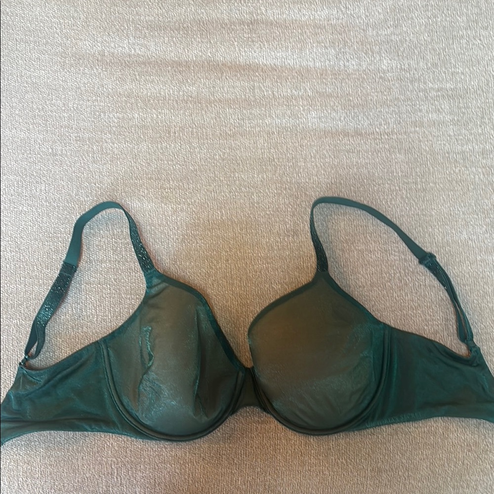 Victoria’s Secret Elegant Green Underwire Bra